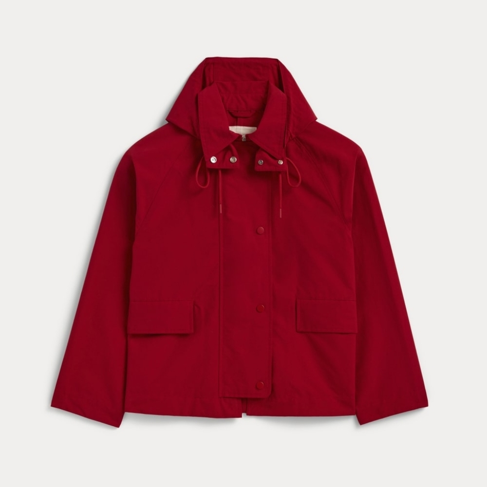 Everlane Women's Red Rain Jacket